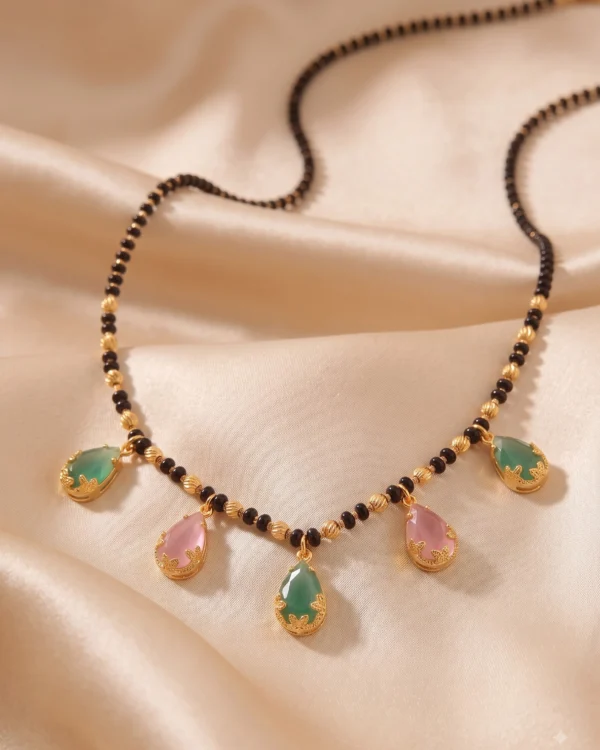 Multicolor Drop Mangalsutra