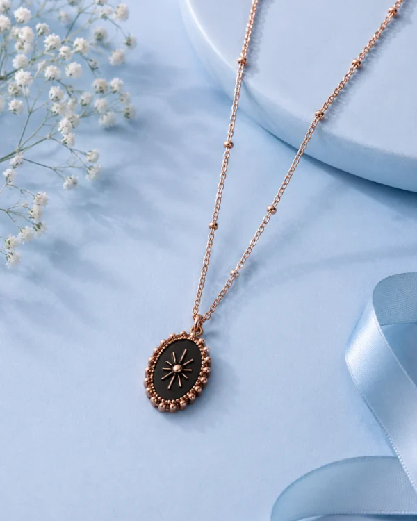 Rose Gold Iconic Pendant