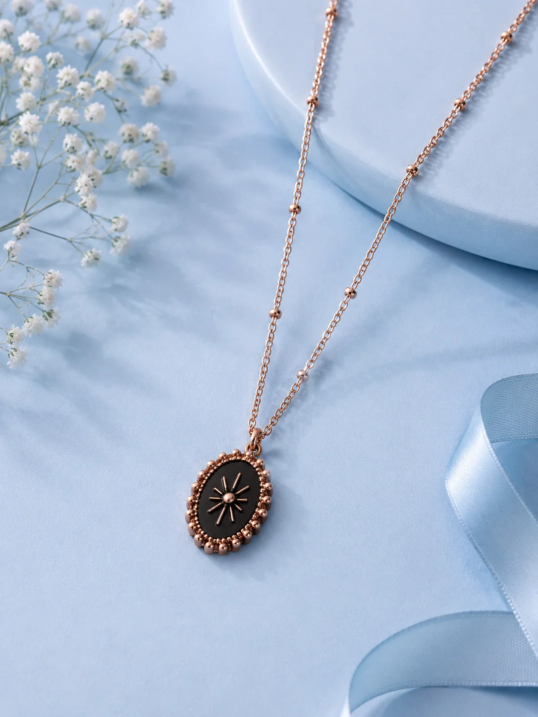 Rose Gold Iconic Pendant