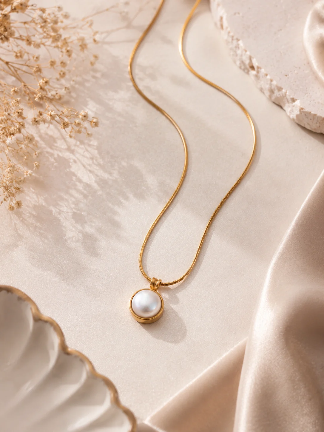 Crystal Chain Pendant