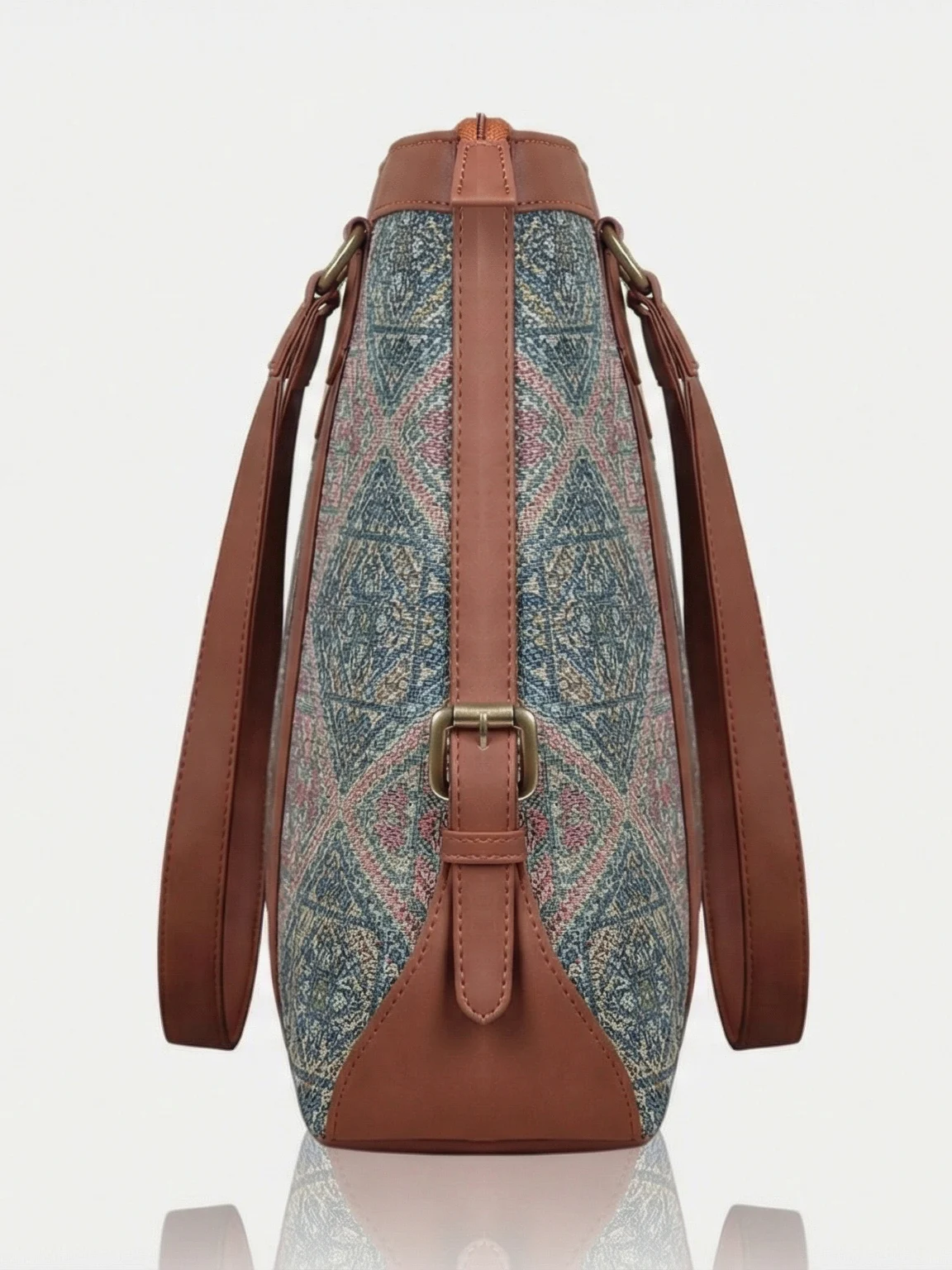Ethnic Geometric Tote Bag - Image 2