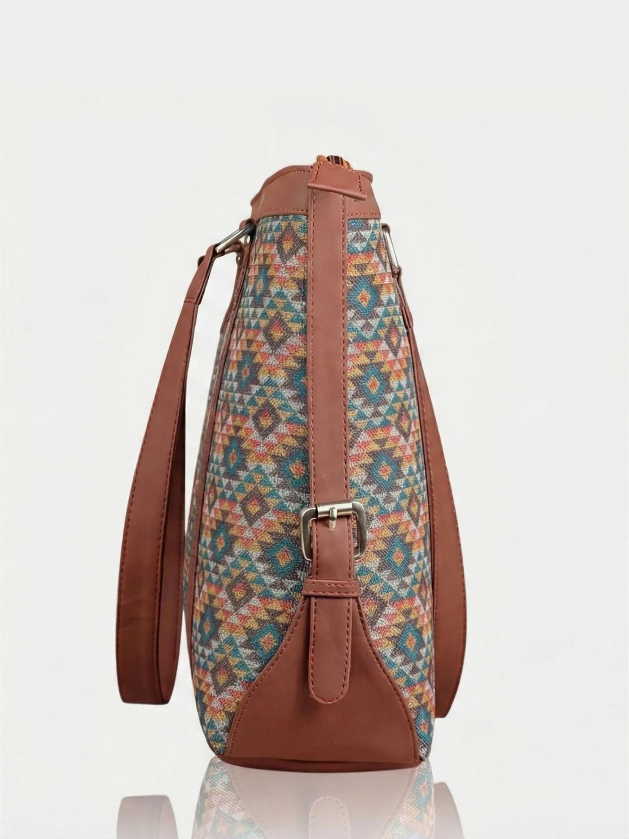 Ethnic Diamond Tote Bag - Image 6