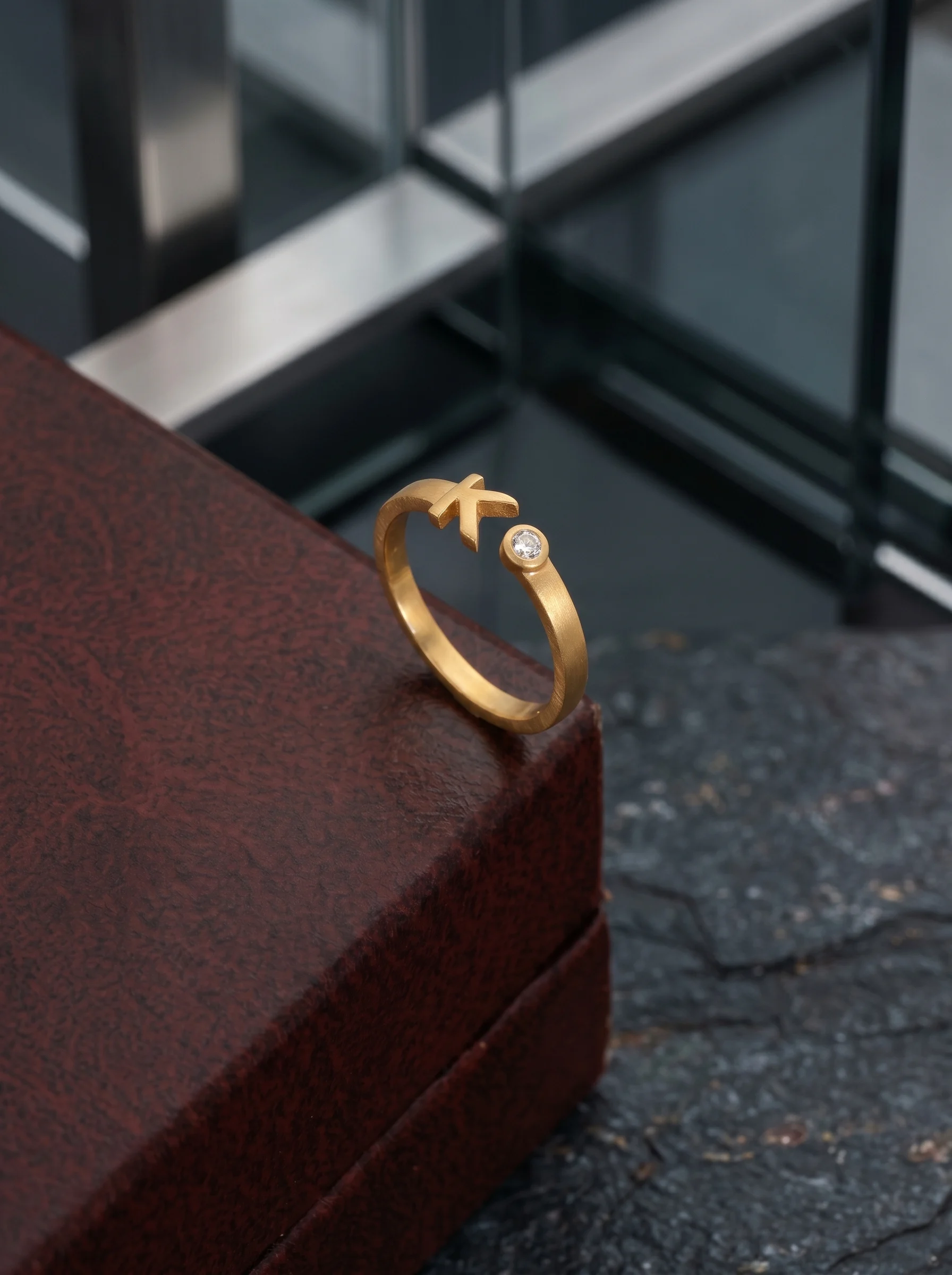 Golden Initial K Ring