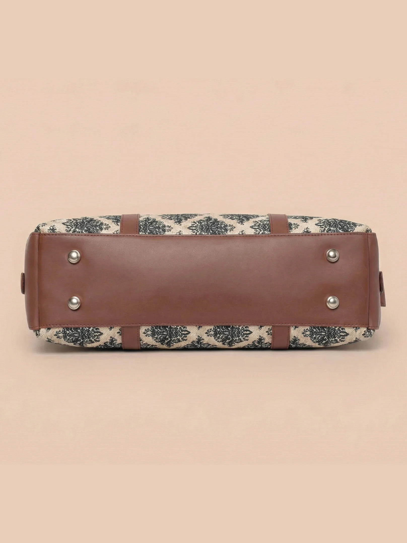 Damask Print Tote Bag - Image 5