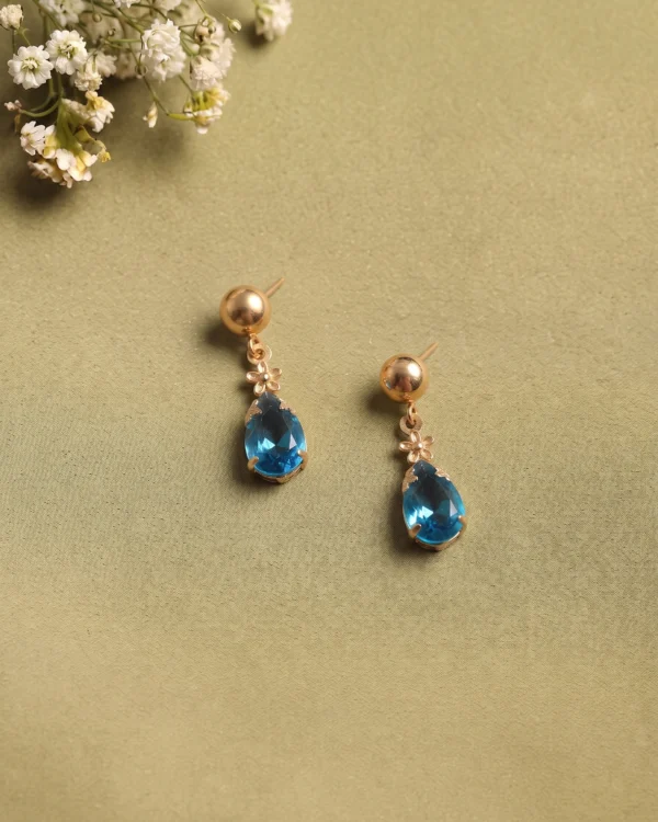 Golden Drop Earrings