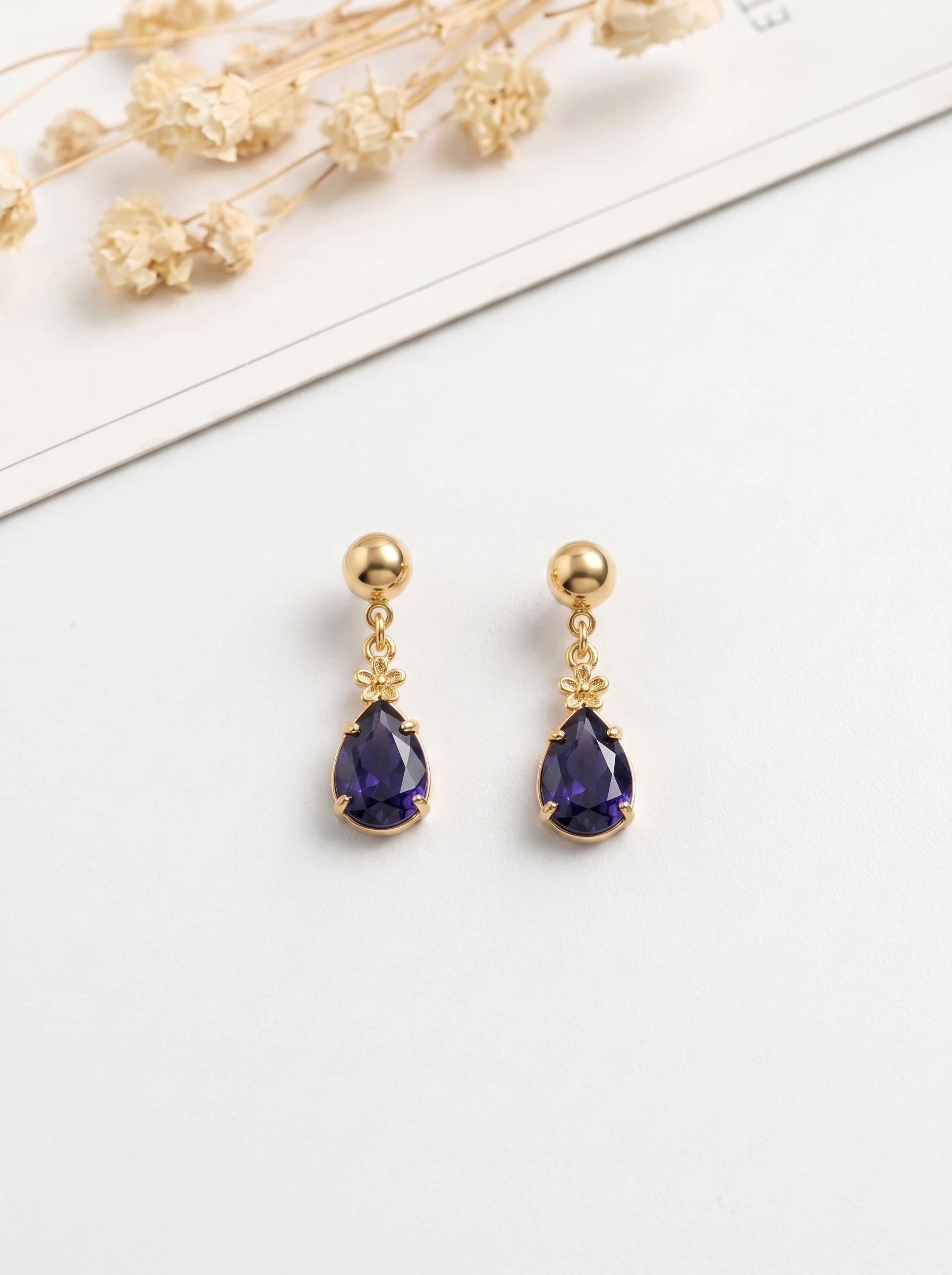 Royal Purple Earrings - Image 5