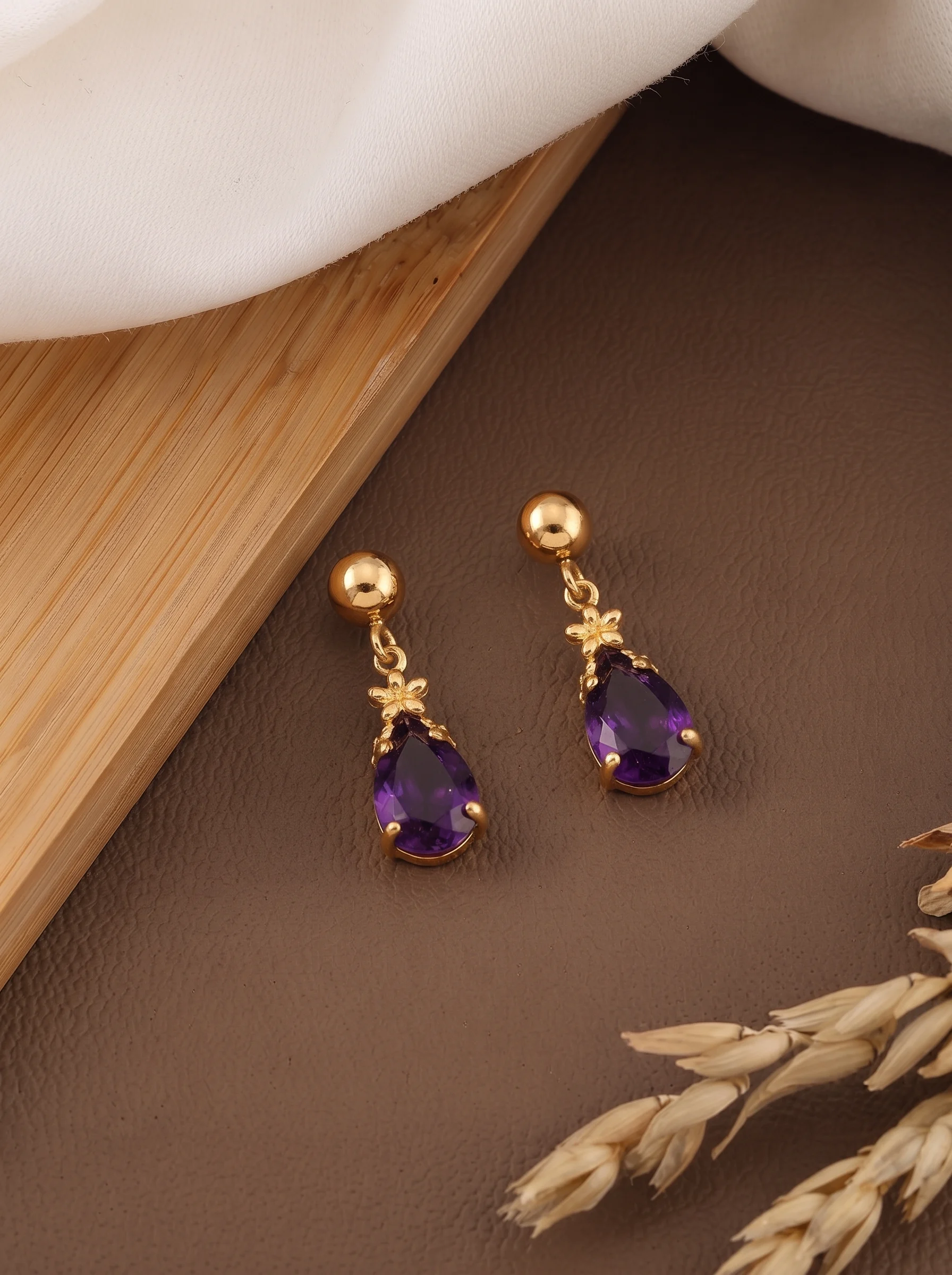 Royal Purple Earrings - Image 7