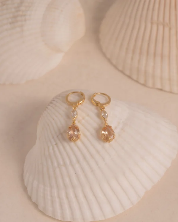Crystal Teardrop Elegance Earring