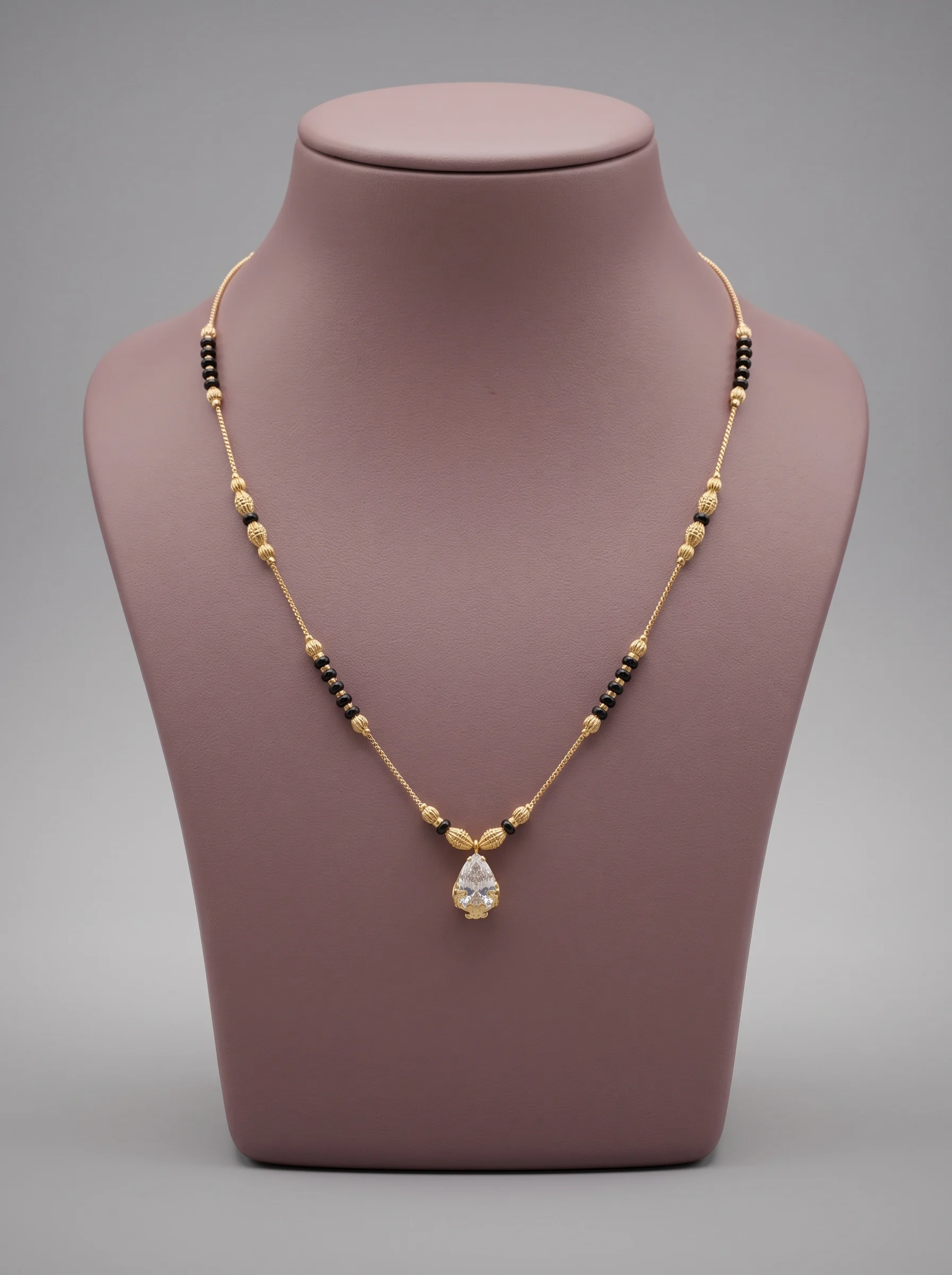 Minimal Gold Mangalsutra Necklace