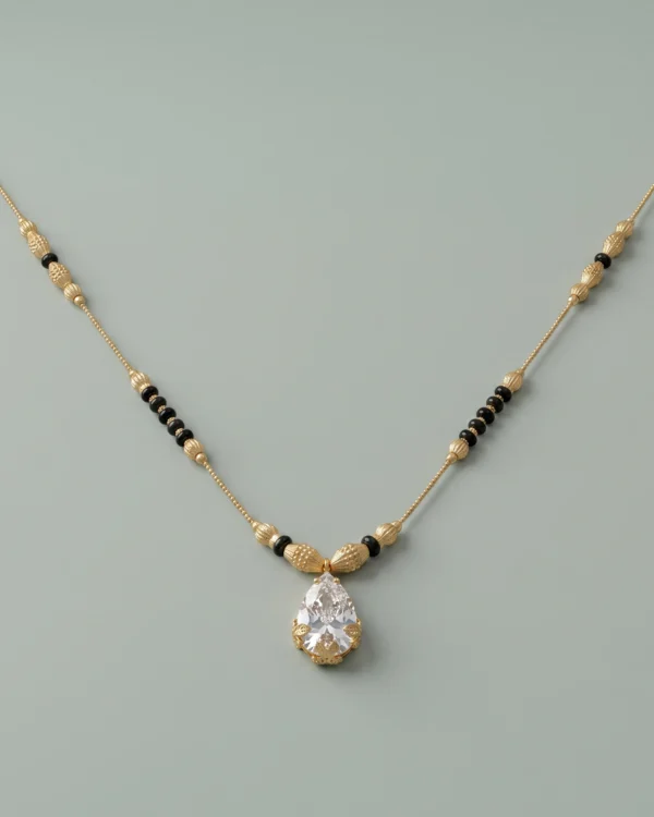 Minimal Gold Mangalsutra Necklace