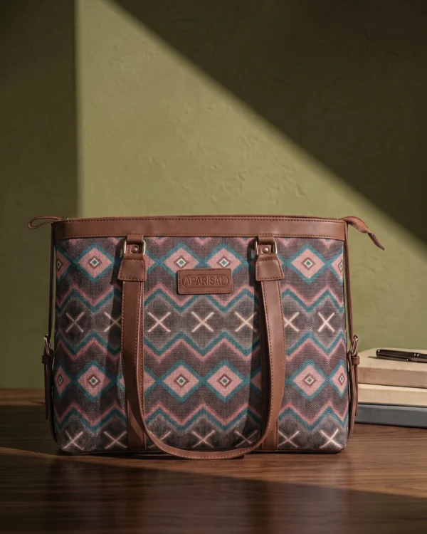Aztec Geometric Tote Bag