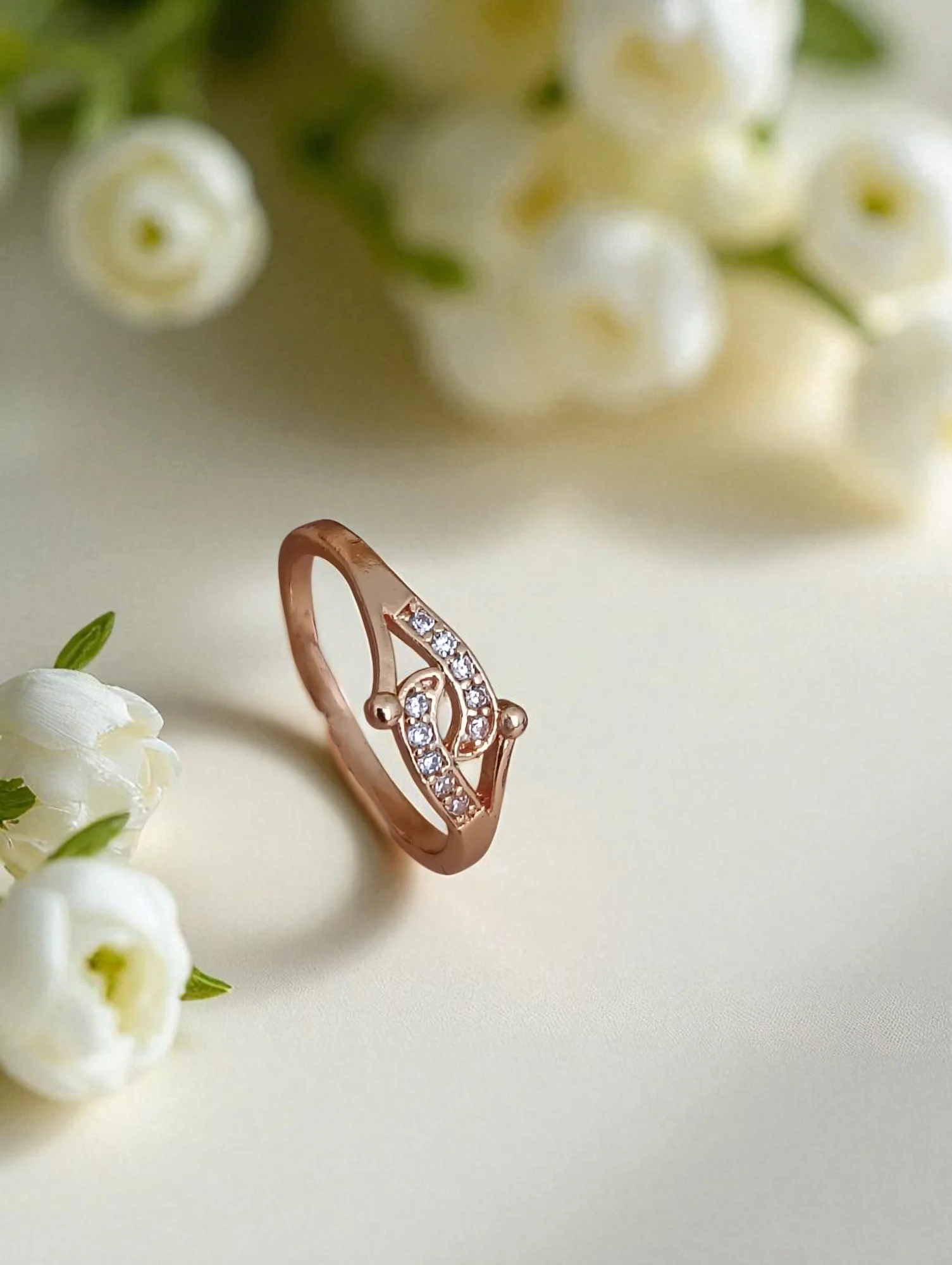 Rose Curve Spark Ring - Image 2