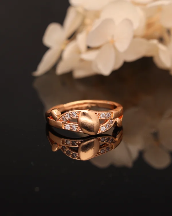 Rose Petal Spark Ring