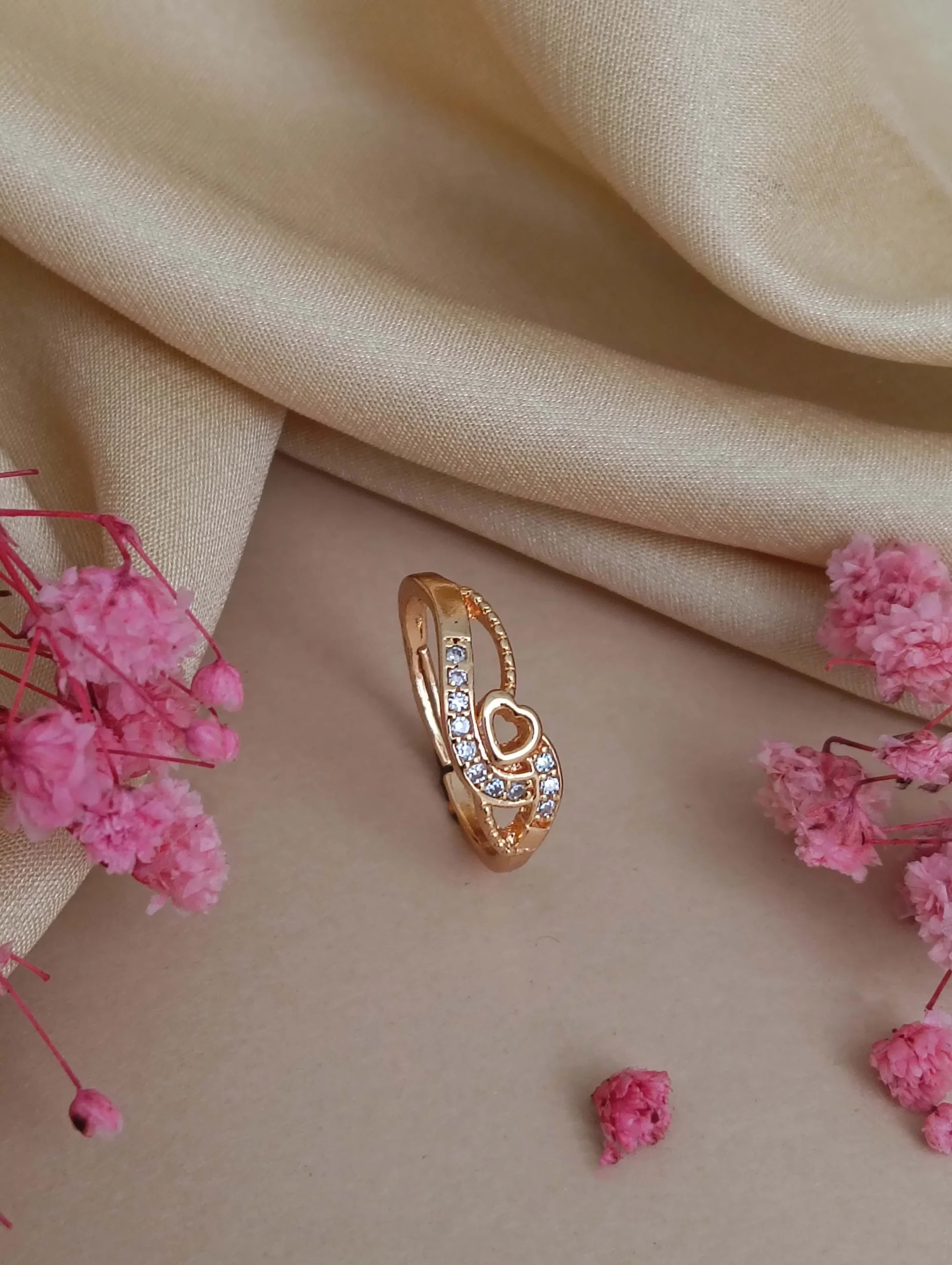 Rose Orbit Spark Ring - Image 3