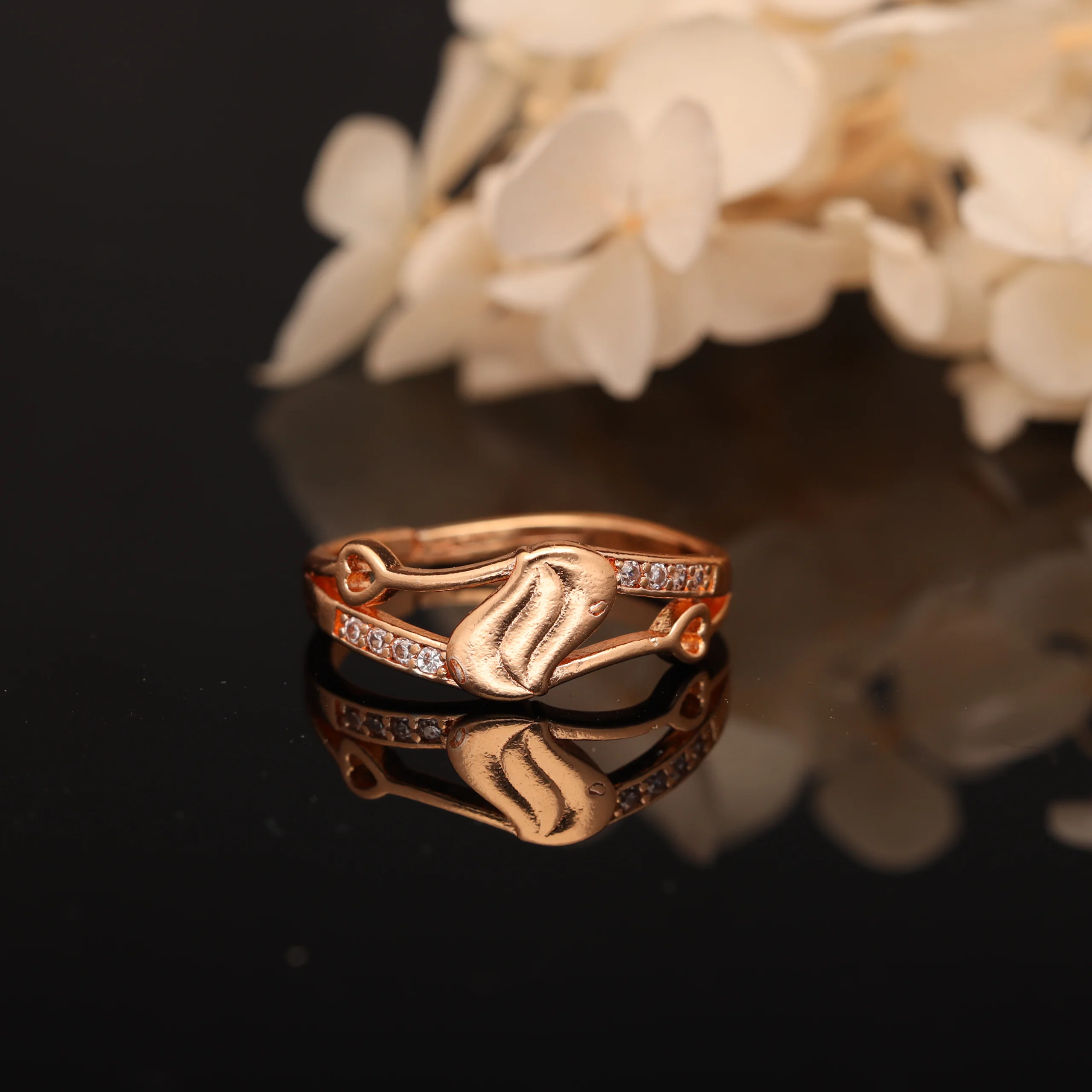 Rose Flame Spark Ring - Image 5