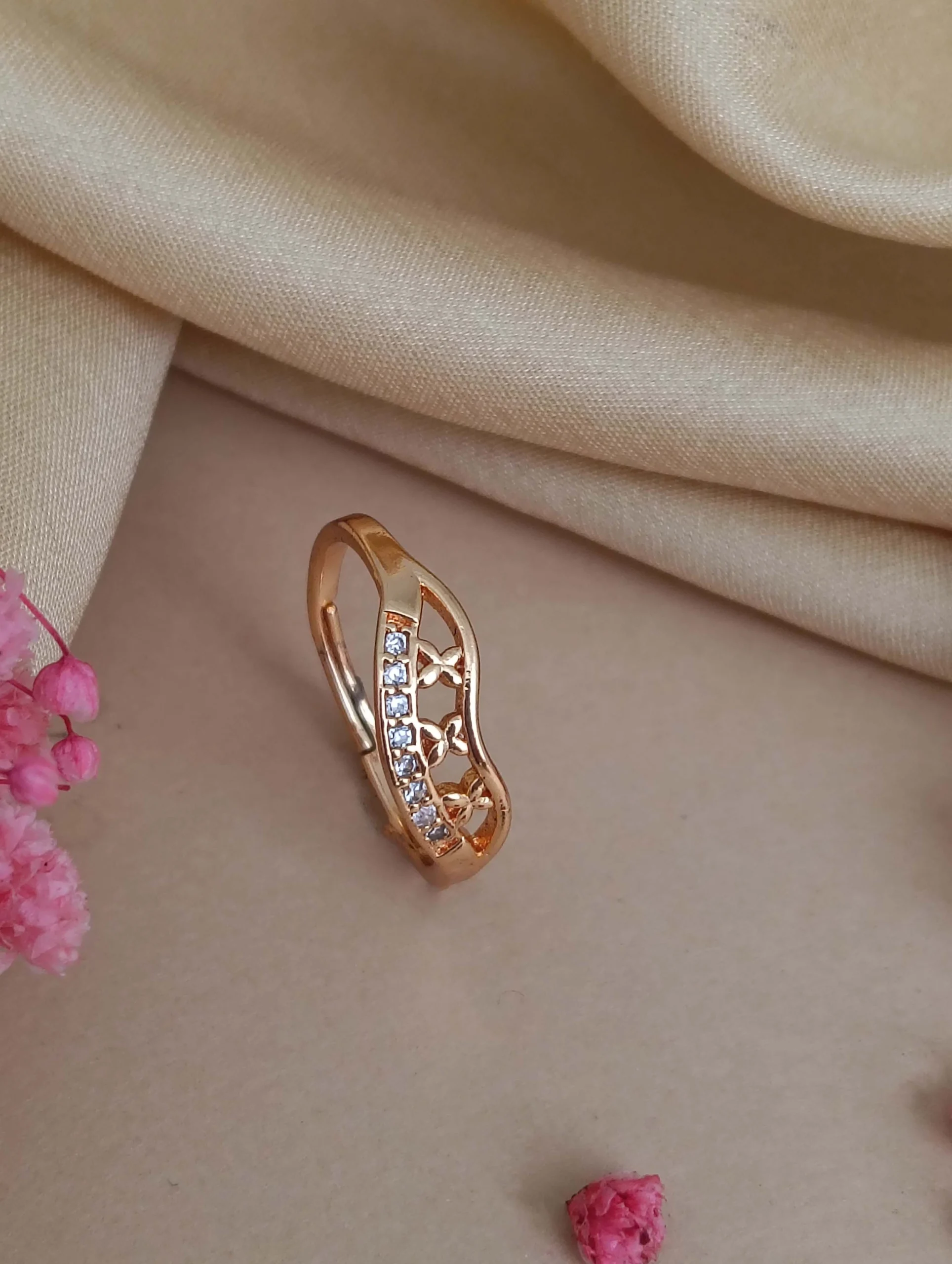 Rose Vine Spark Ring - Image 4