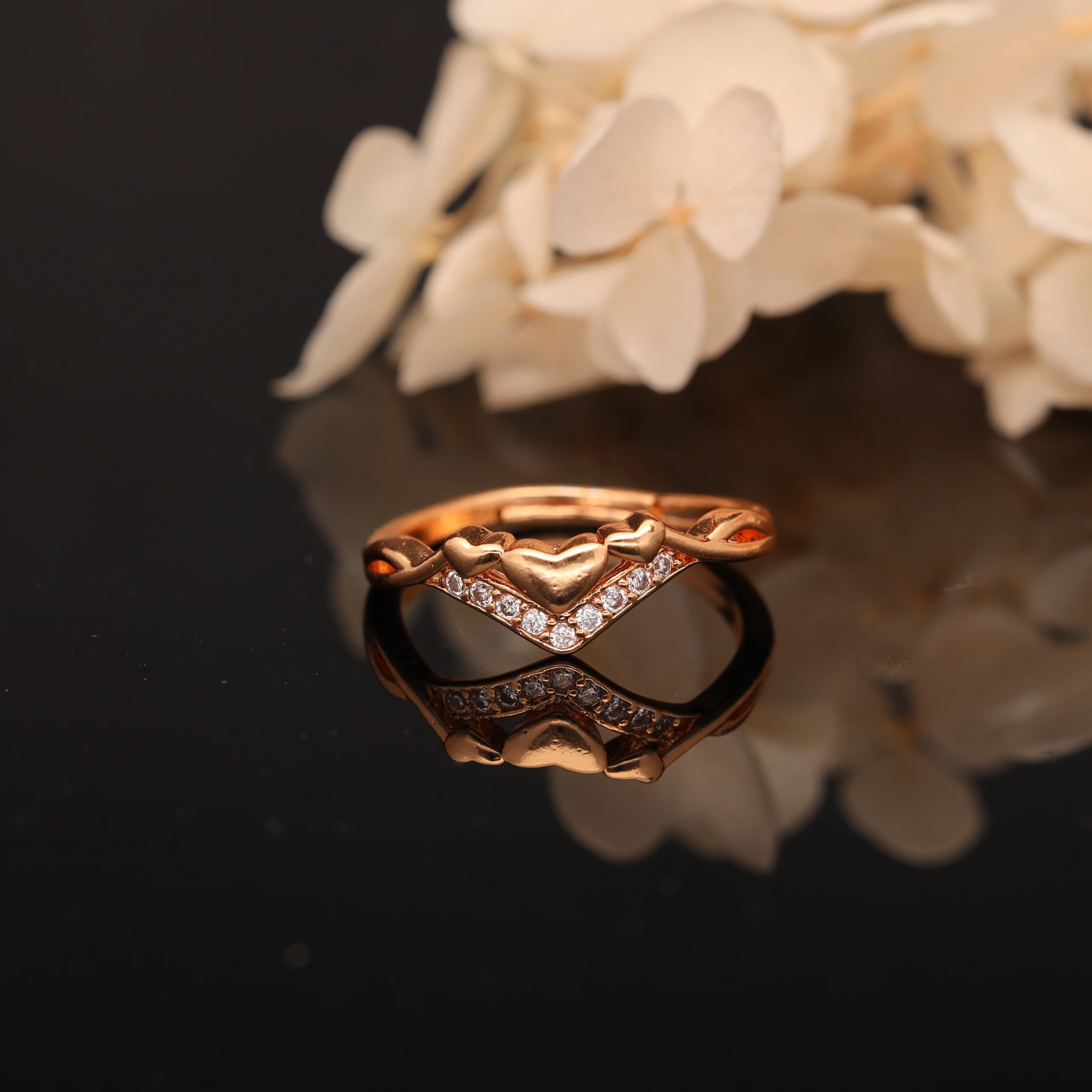 Rose Bow Spark Ring - Image 3