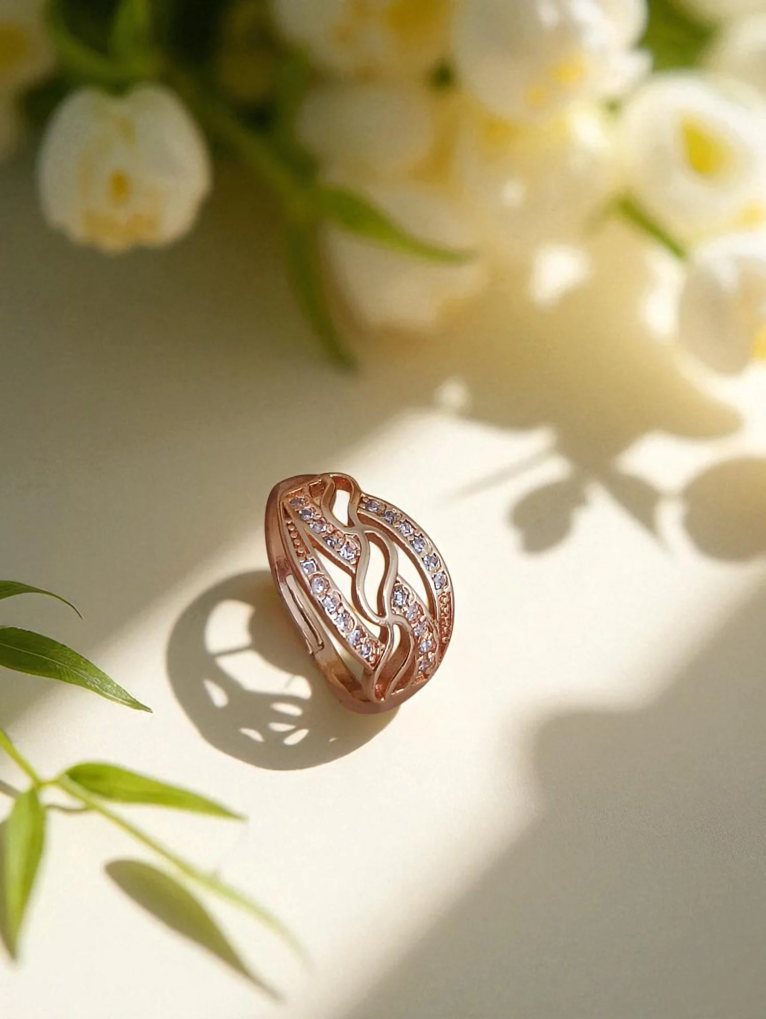 Rose Wave Spark Ring - Image 3