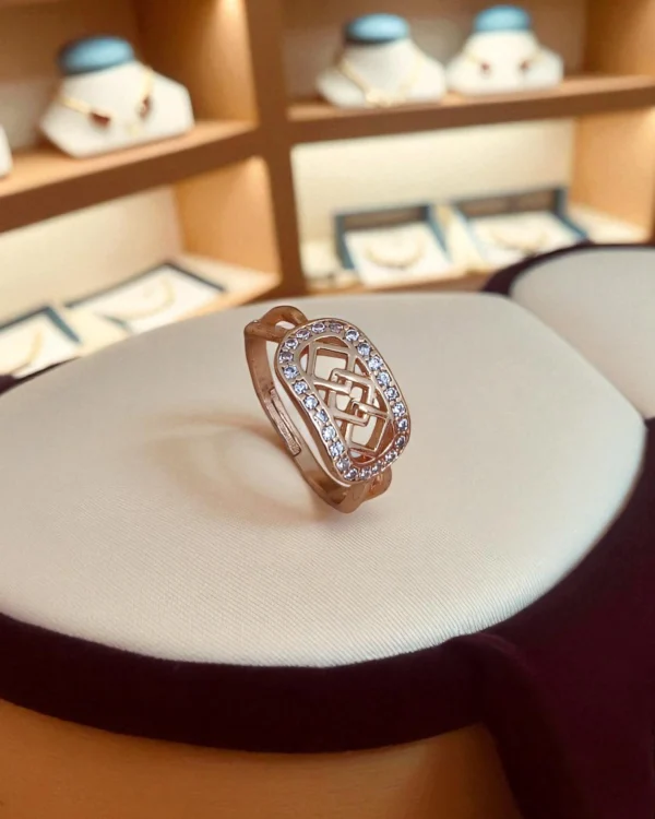 Rose Royal Weave Ring