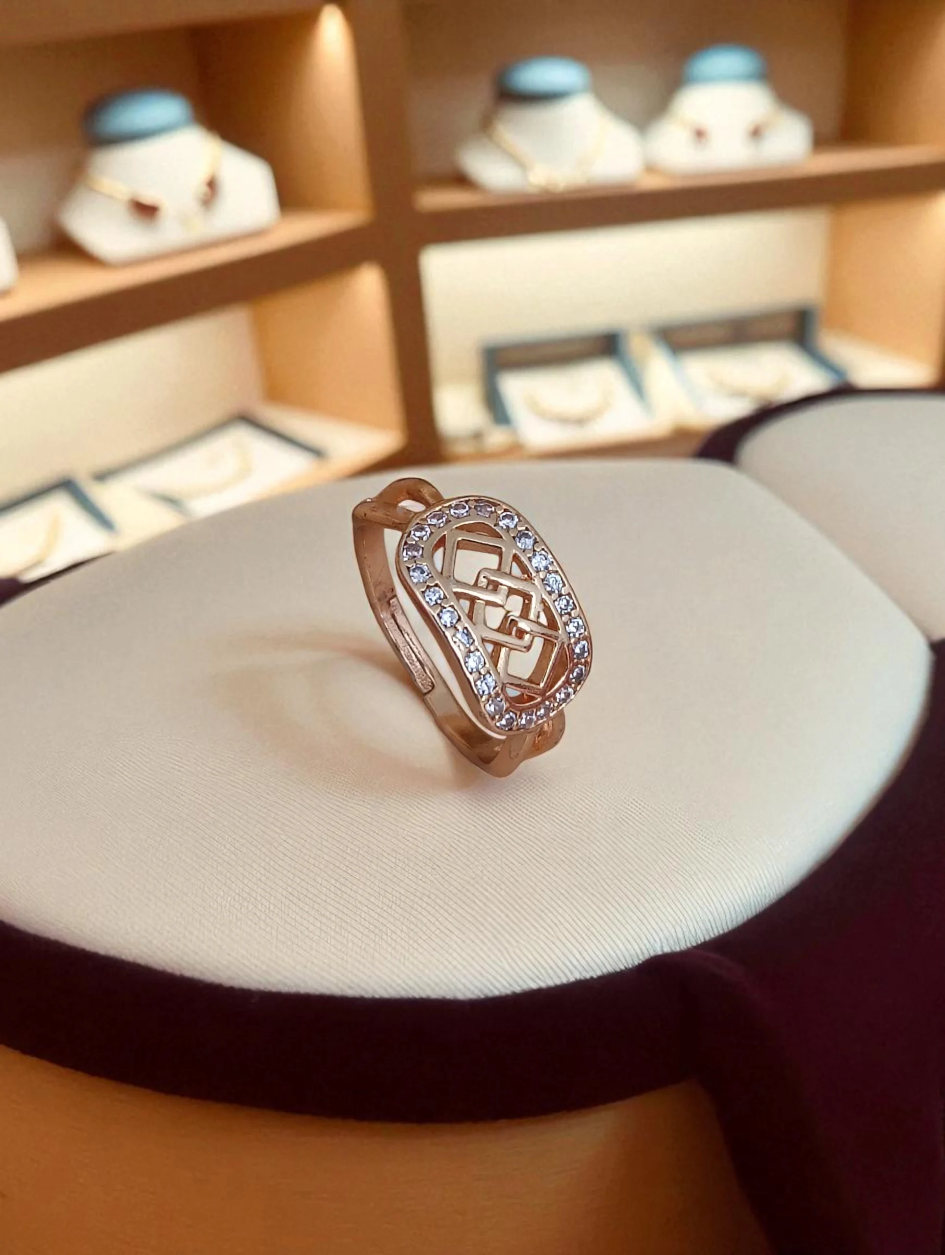 Rose Royal Weave Ring