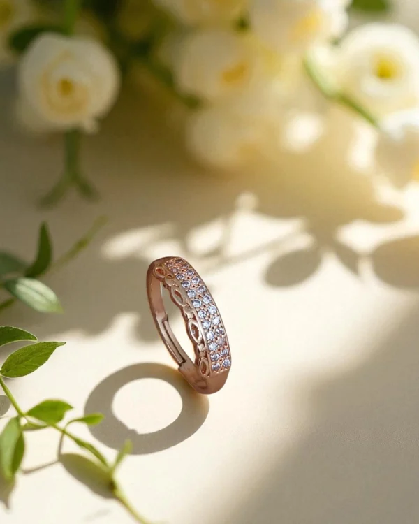 Rose Eternity Spark Ring
