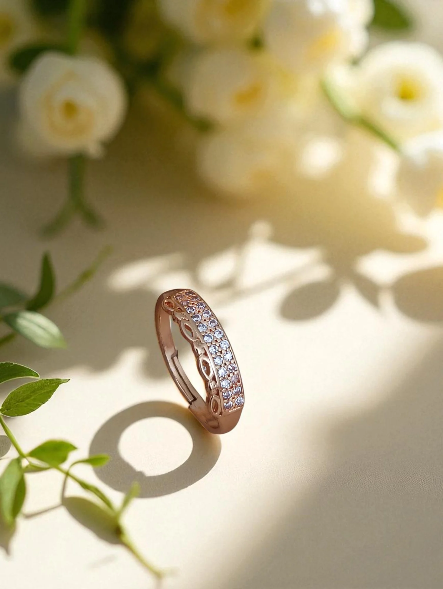 Rose Eternity Spark Ring