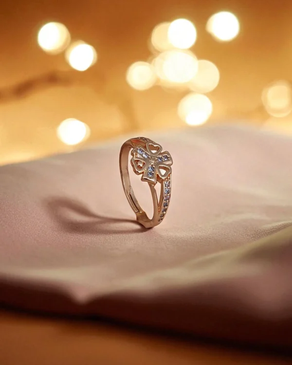 Rose Butterfly Spark Ring