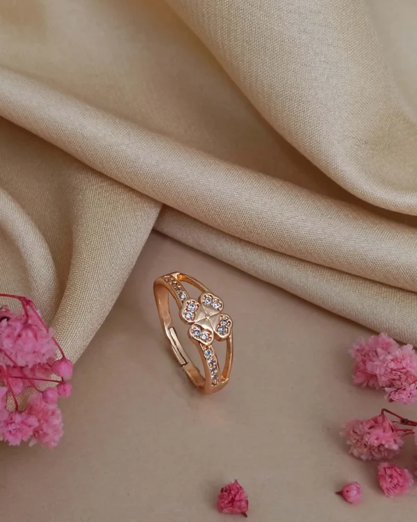 Rose Blossom Spark Ring