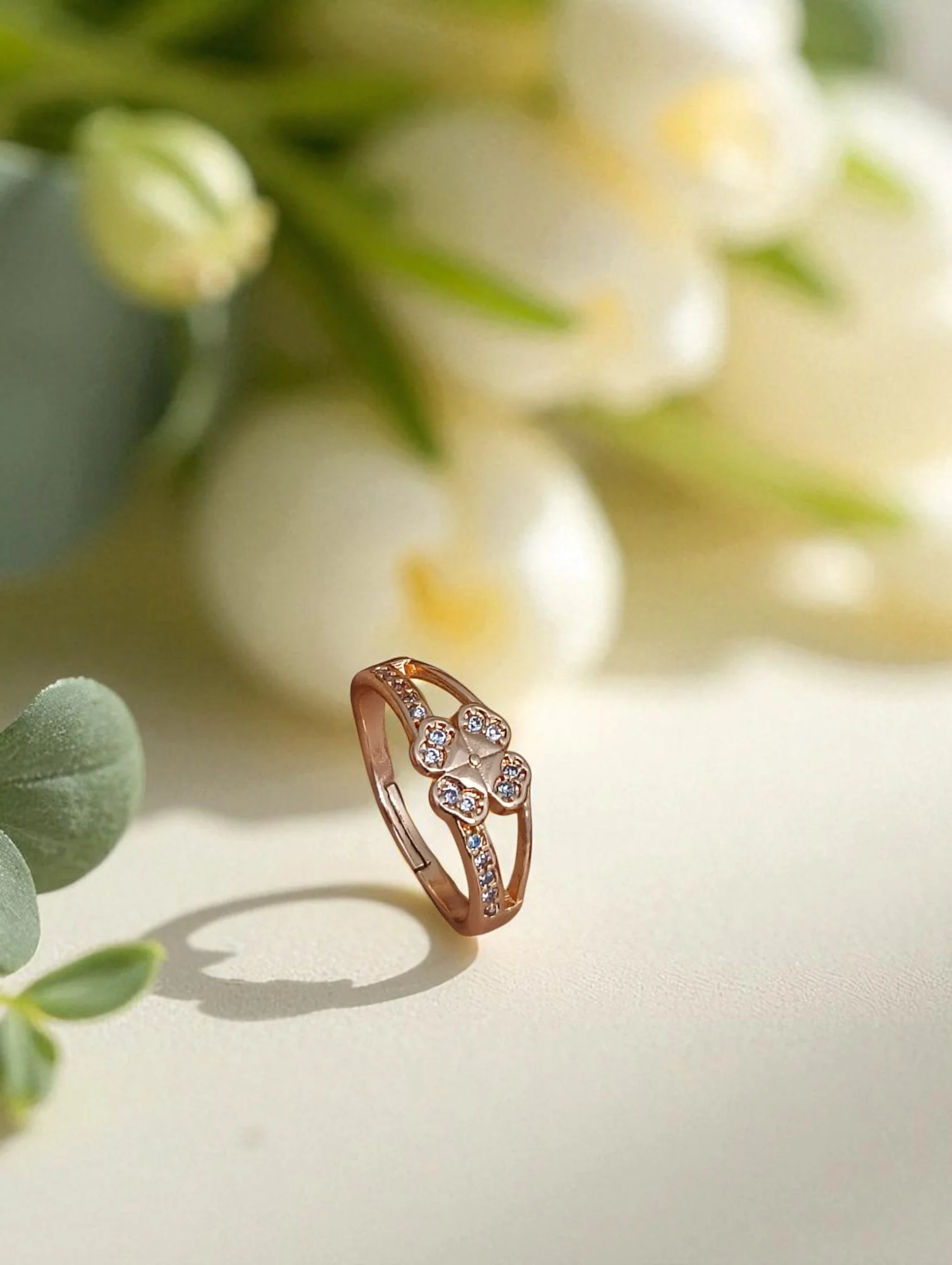 Rose Blossom Spark Ring - Image 3