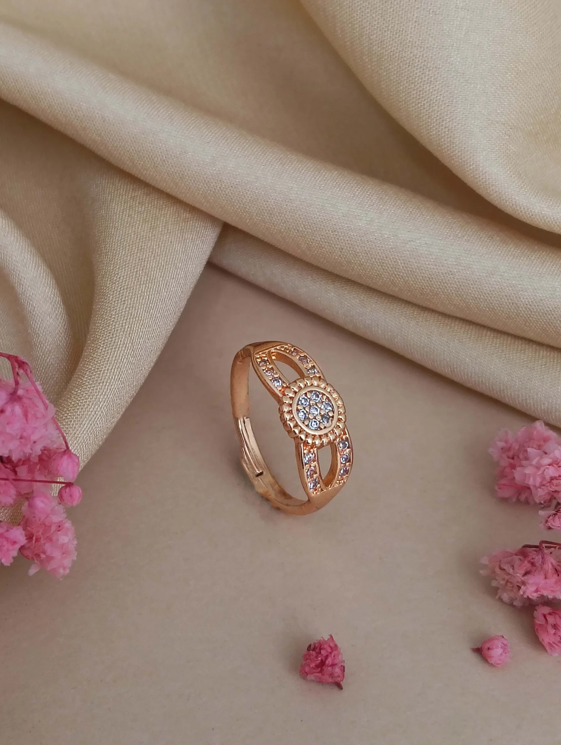 Rose Celestial Halo Ring - Image 3