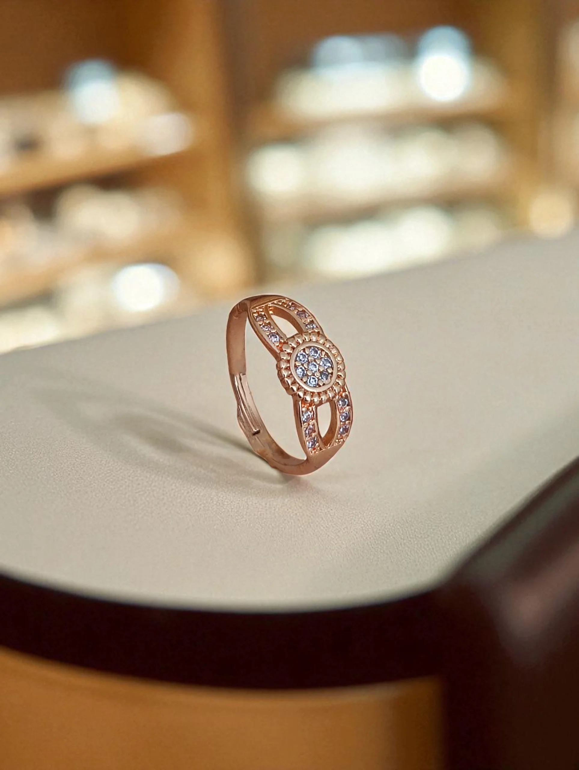 Rose Celestial Halo Ring - Image 2