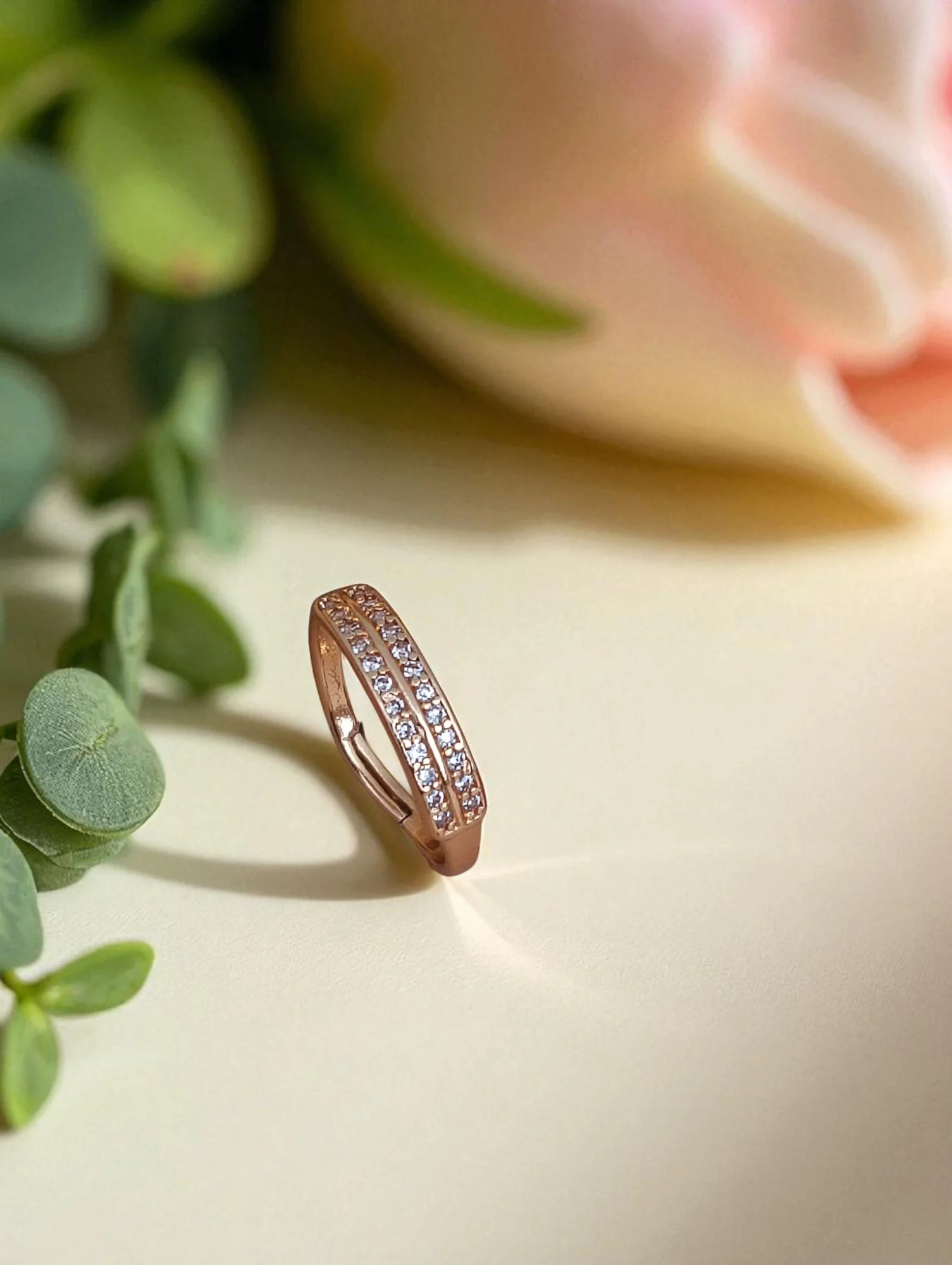 Rose Triple Spark Ring - Image 2