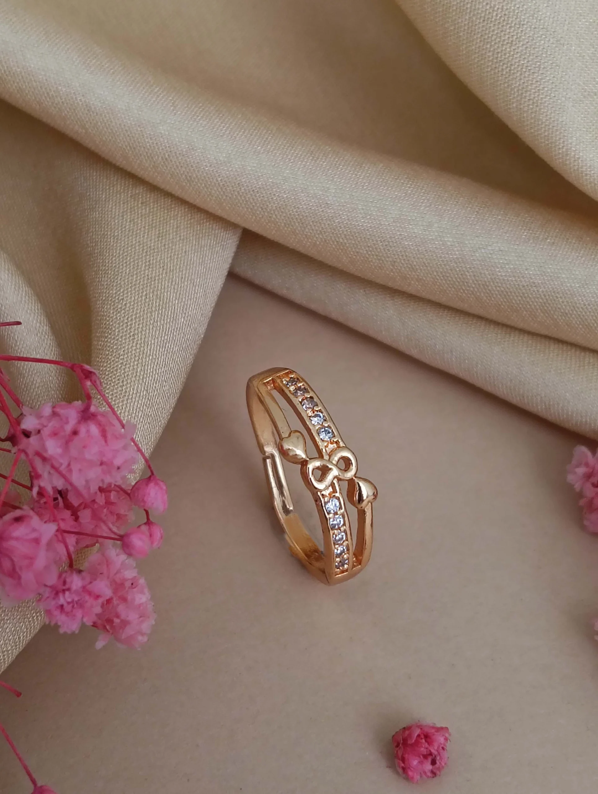 Rose Infinity Spark Ring - Image 4