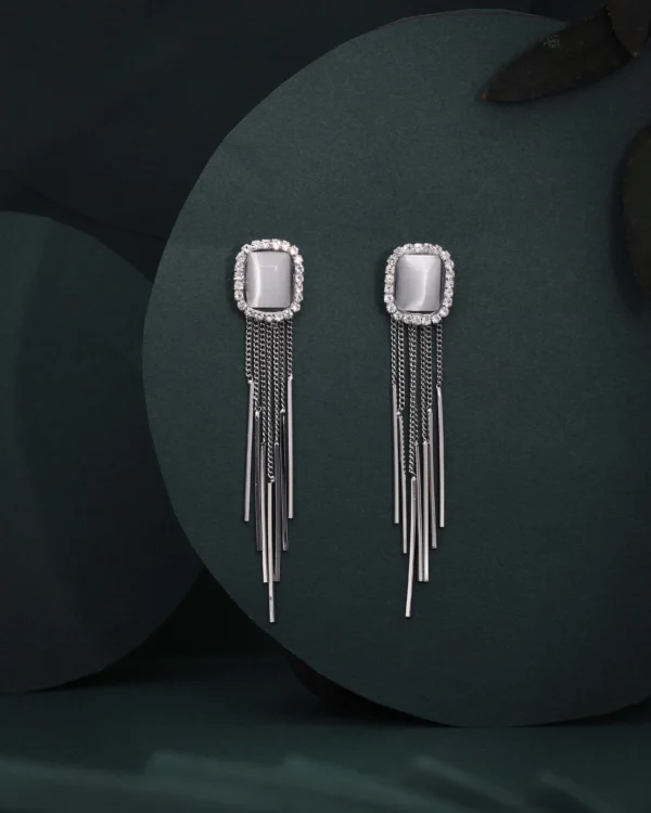Designer Silver Earrings