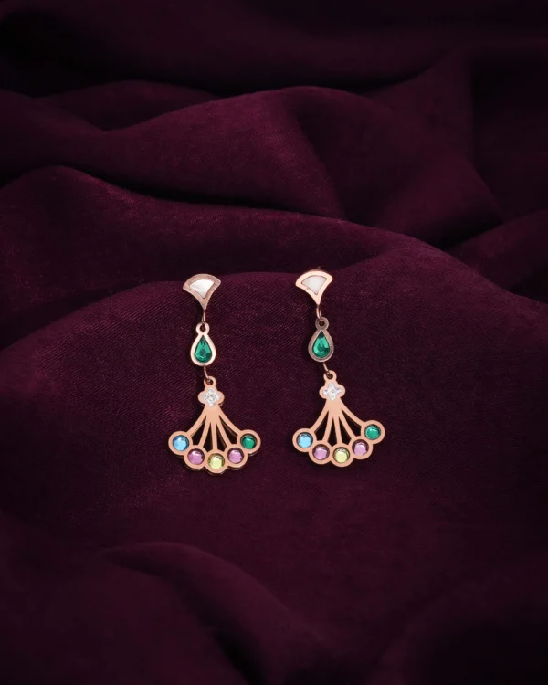 Elegant Rose Gold Earrings
