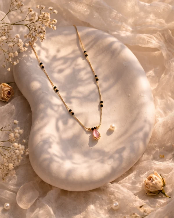 Stylish Minimal Design Mangalsutra Necklace