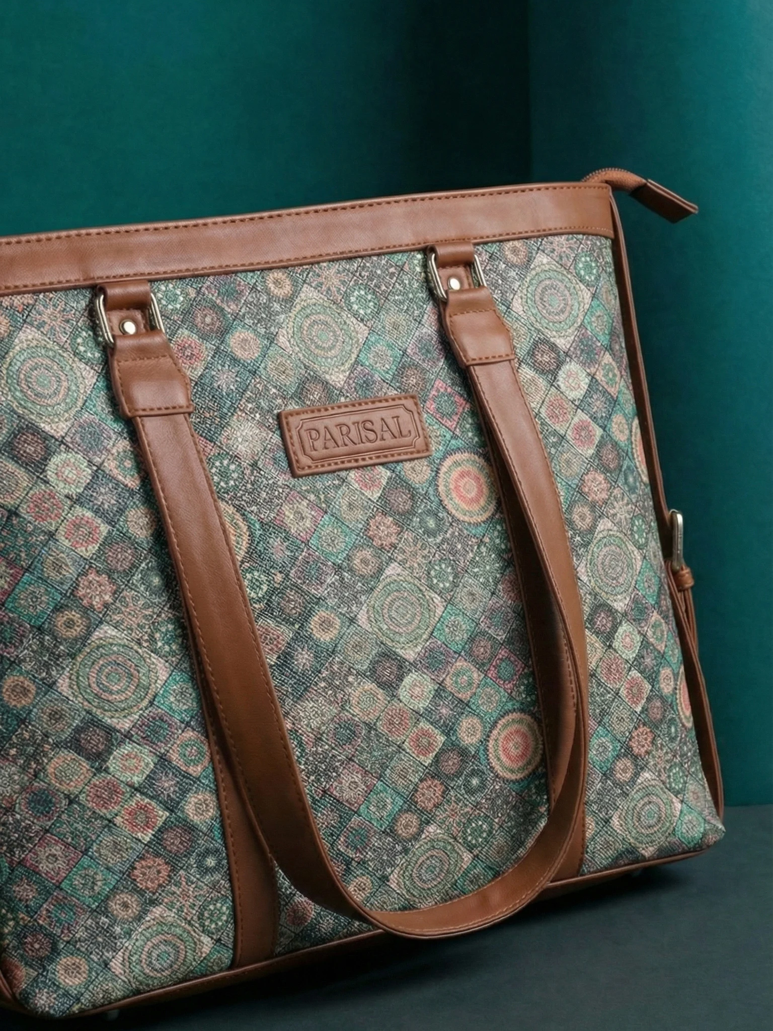 Classic Mosaic Tote Bag - Image 2