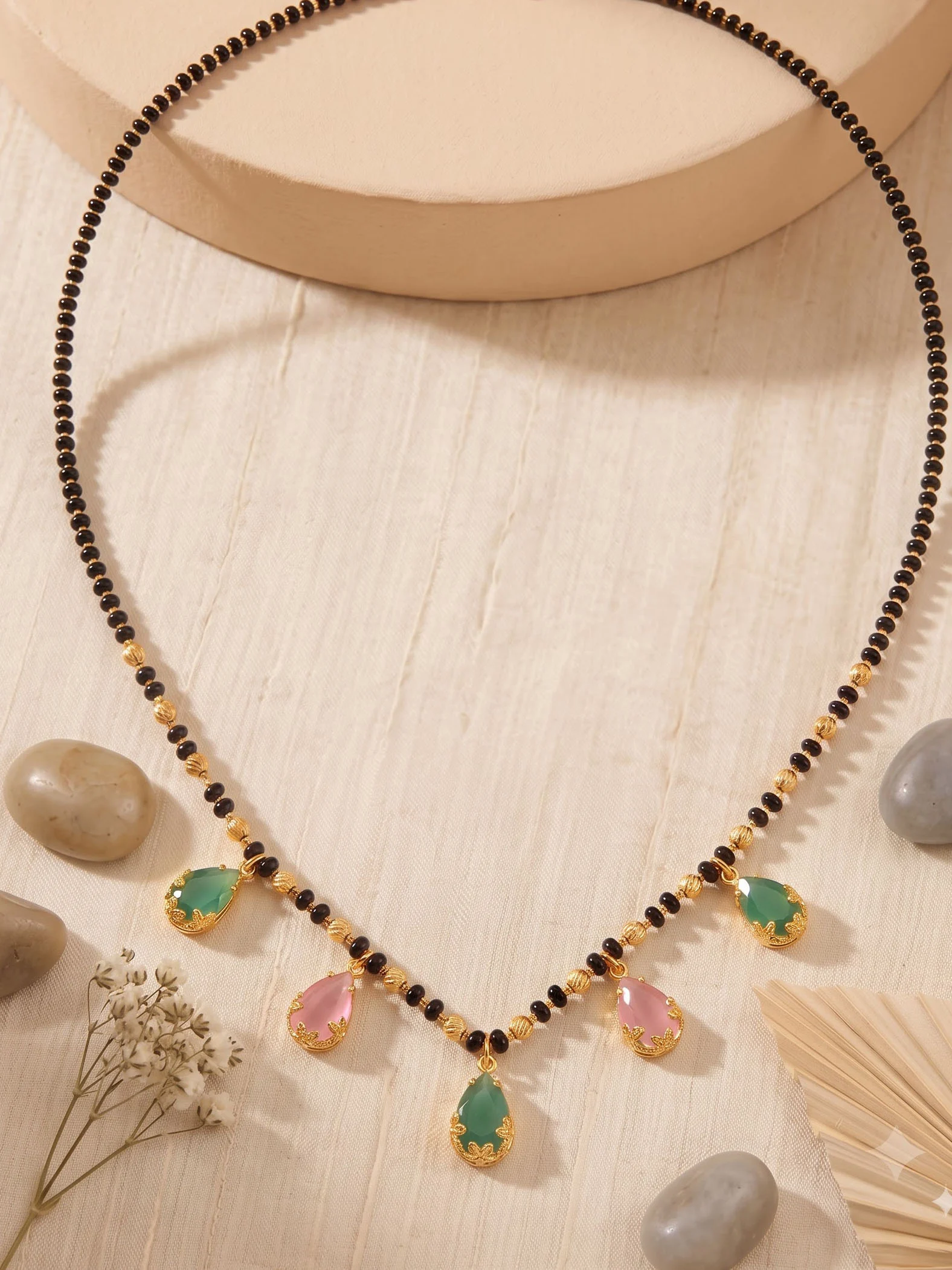Multicolor Drop Mangalsutra - Image 4