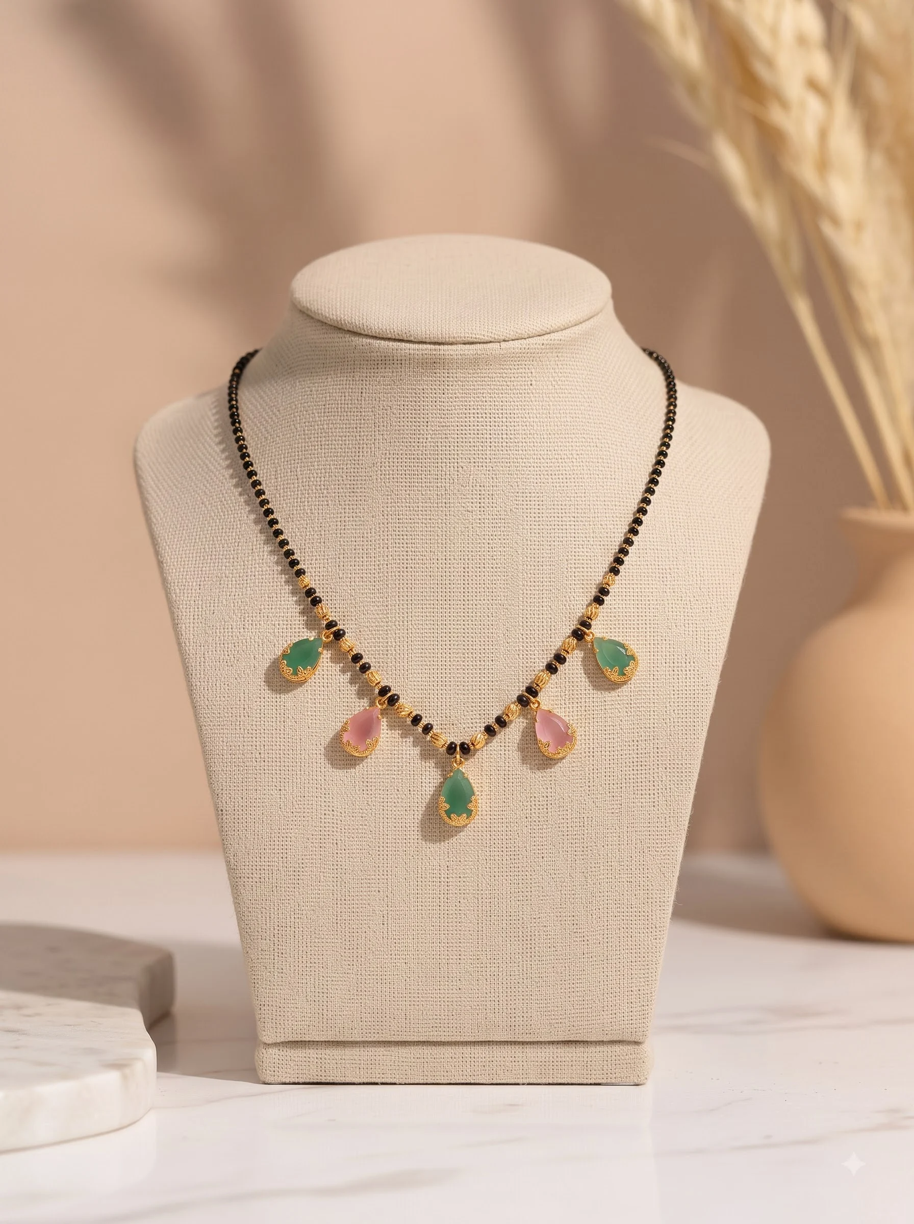 Multicolor Drop Mangalsutra - Image 5