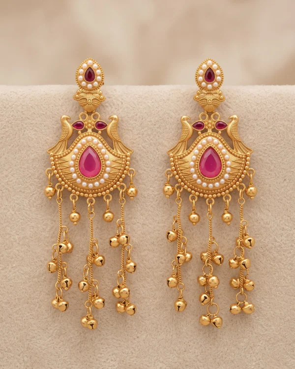 Ruby Rajwada Heritage Earrings