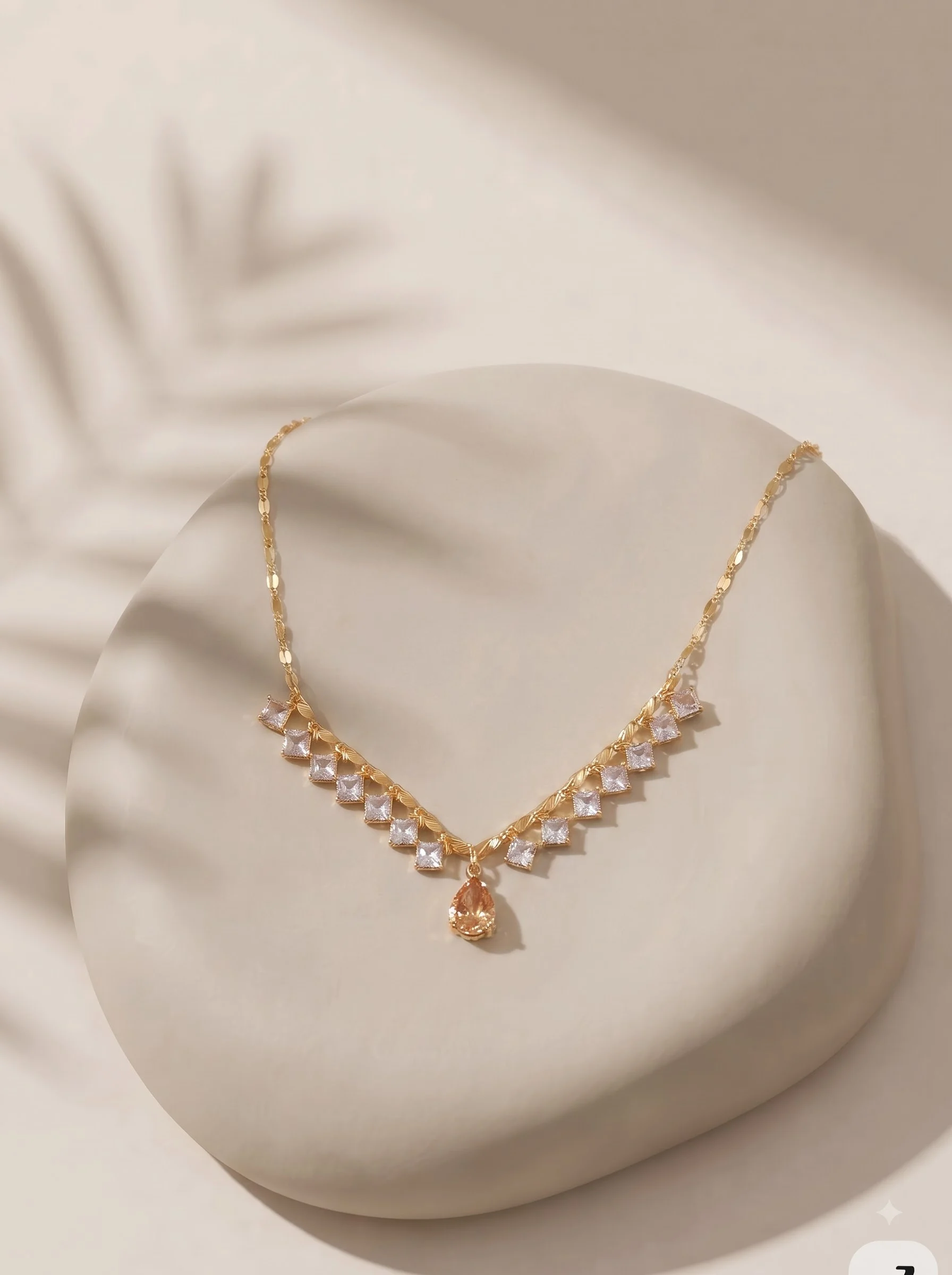 Modern Chain Pendant