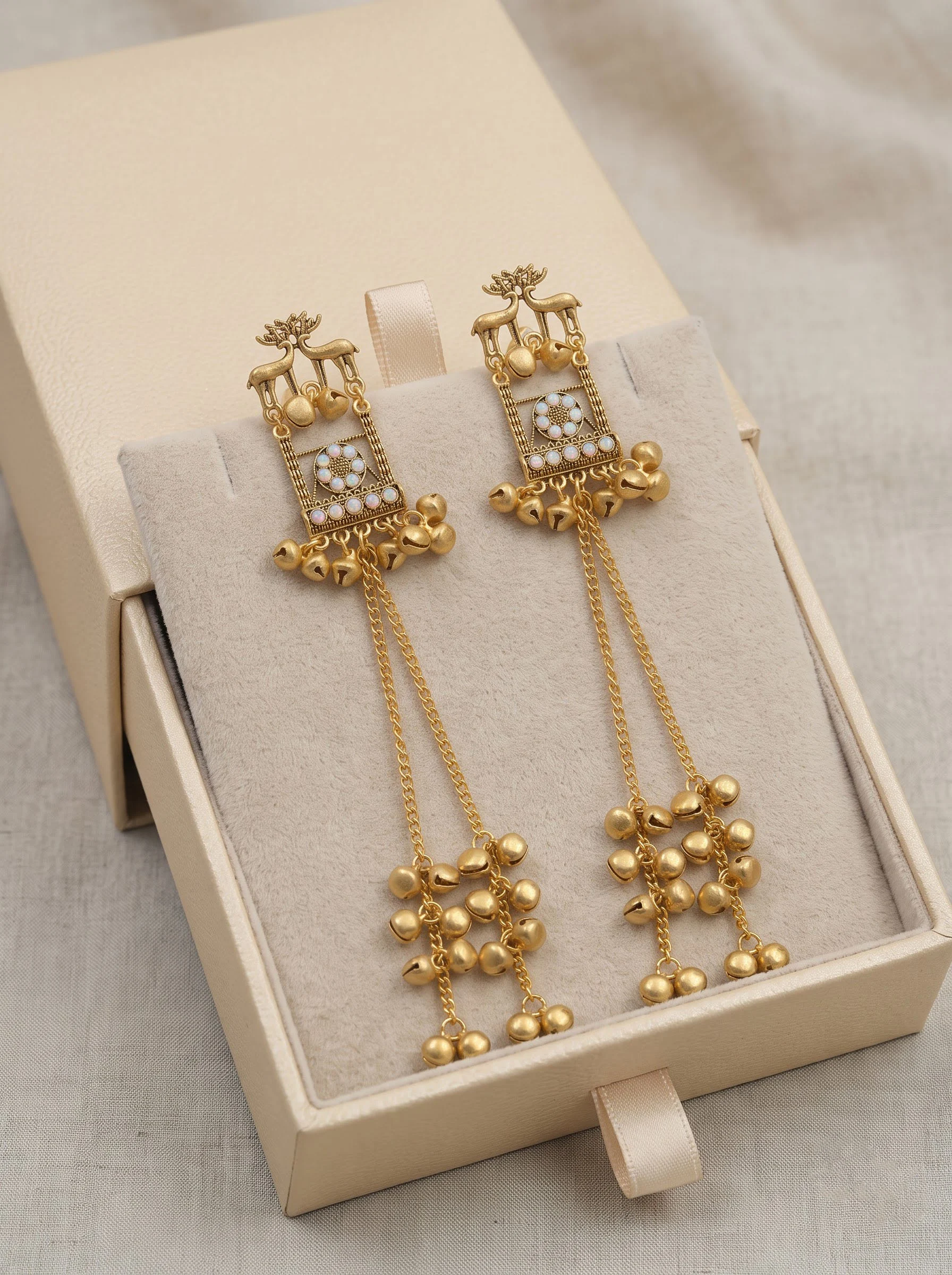Pearl Royale Cascade Drop Earrings