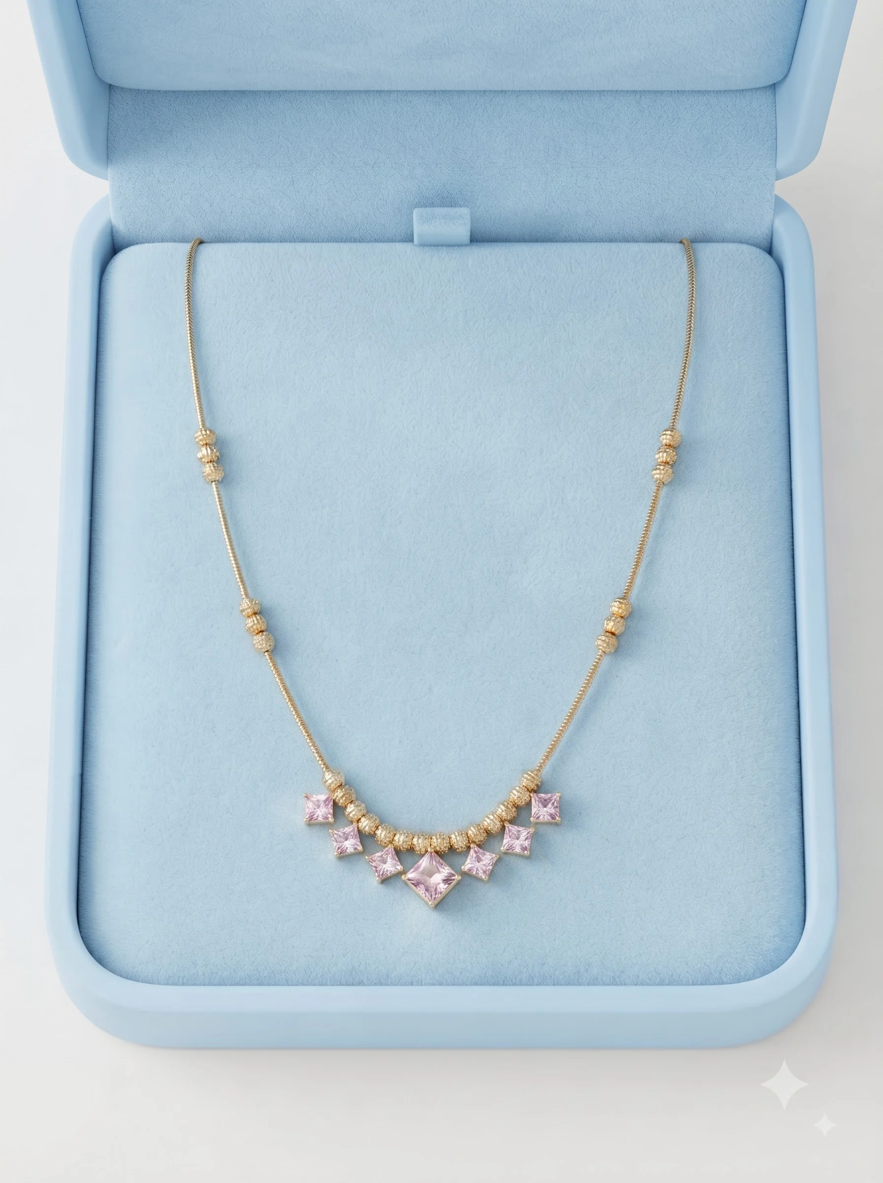 Stylish Gold Chain Pendant - Image 5
