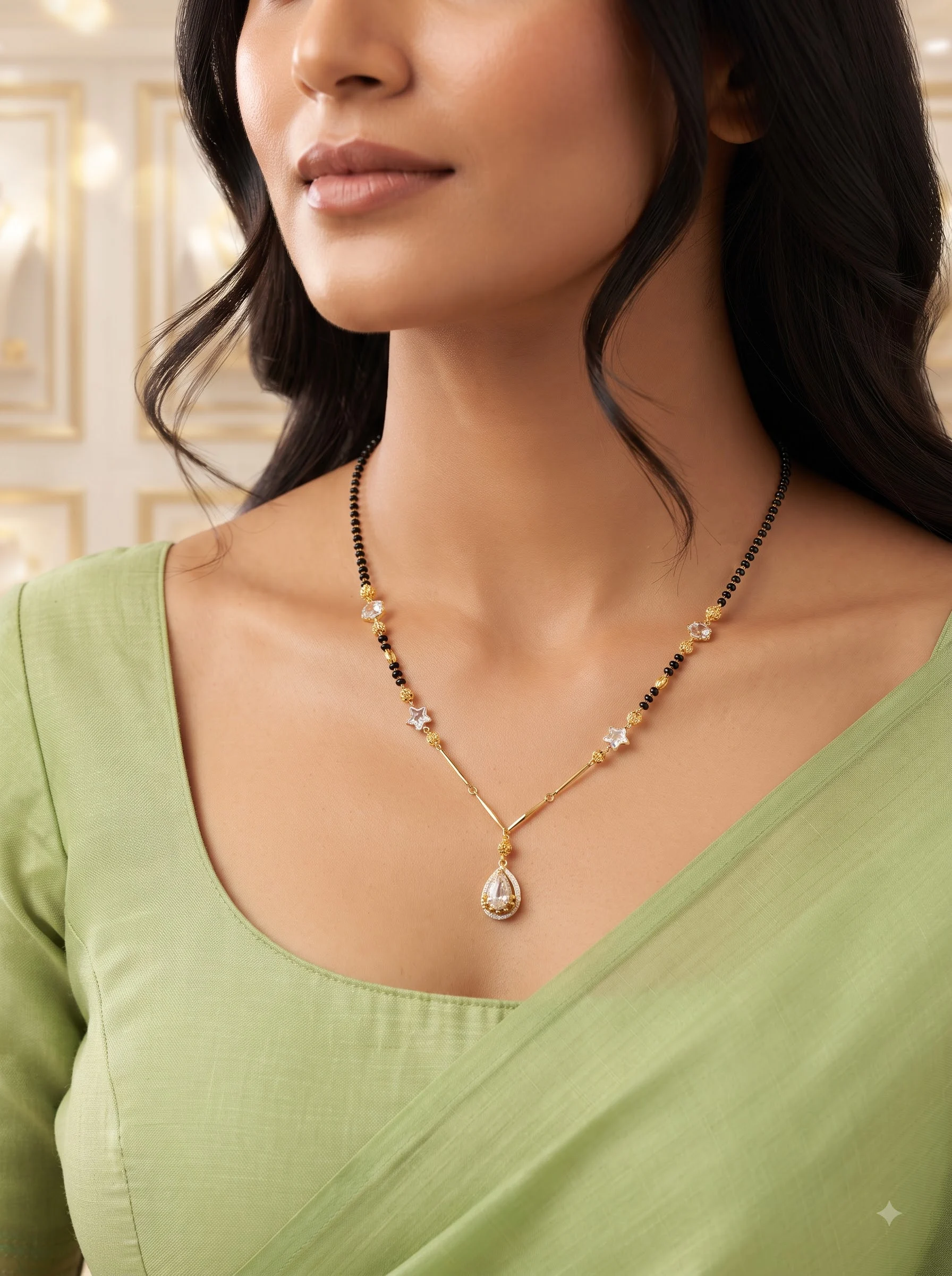 Premium Gold Mangalsutra Necklace - Image 6
