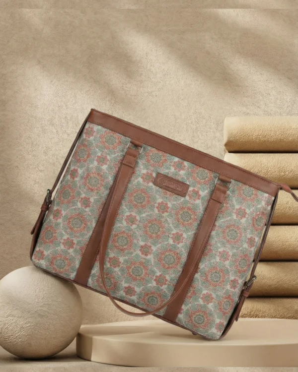 Pastel Medallion Tote Bag