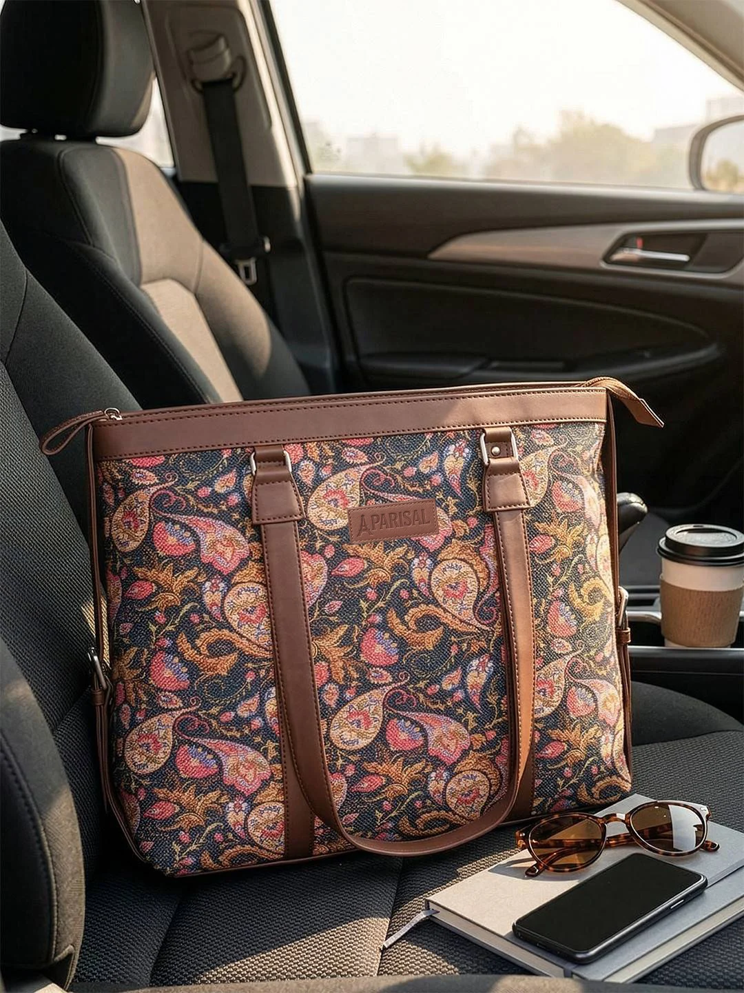 Paisley Print Tote Bag - Image 2