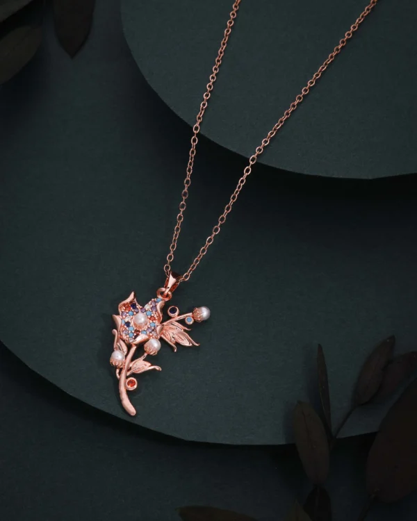Floral Chain Pendant