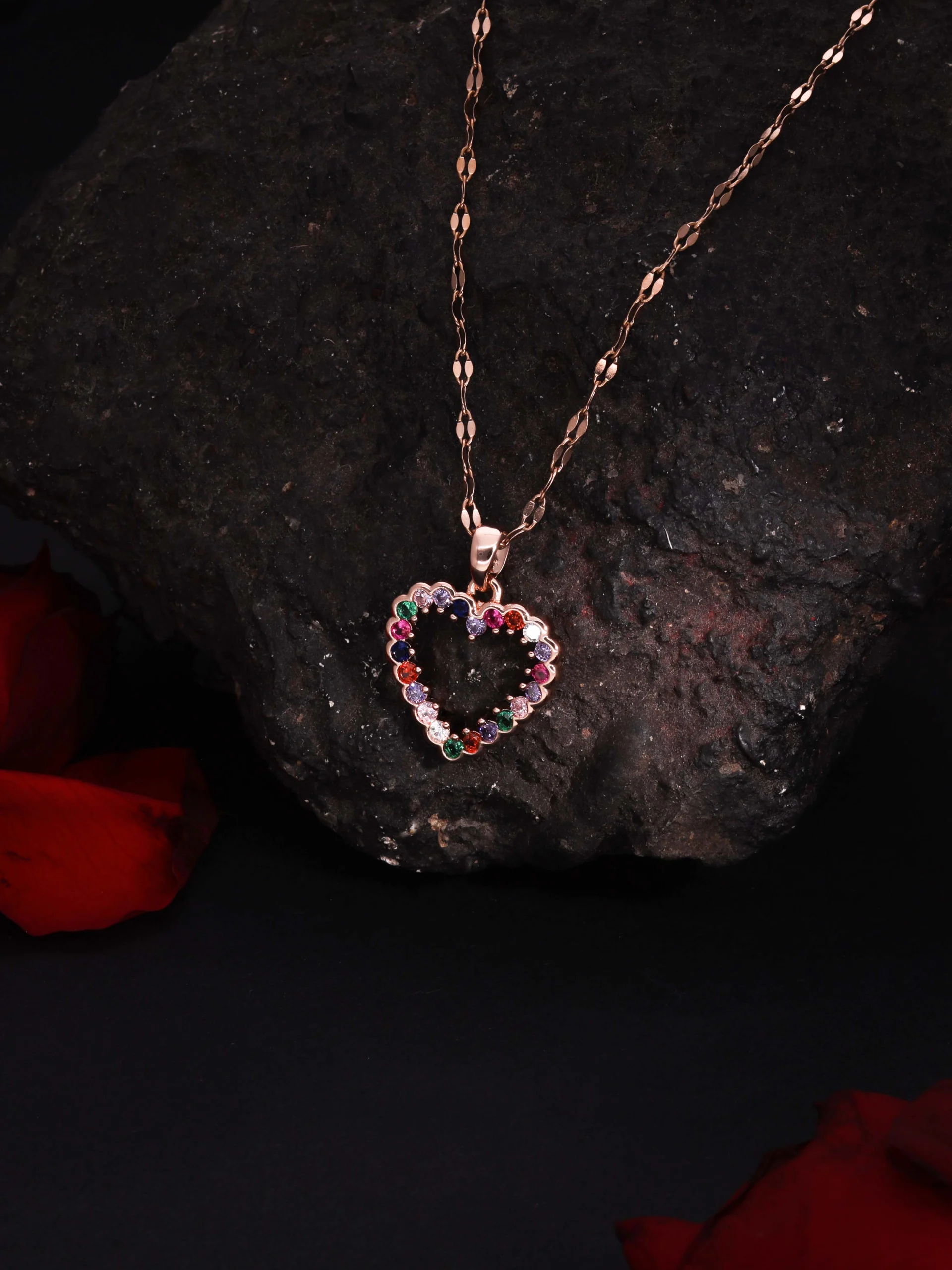 Rose Gold Stylish Pendant - Image 2