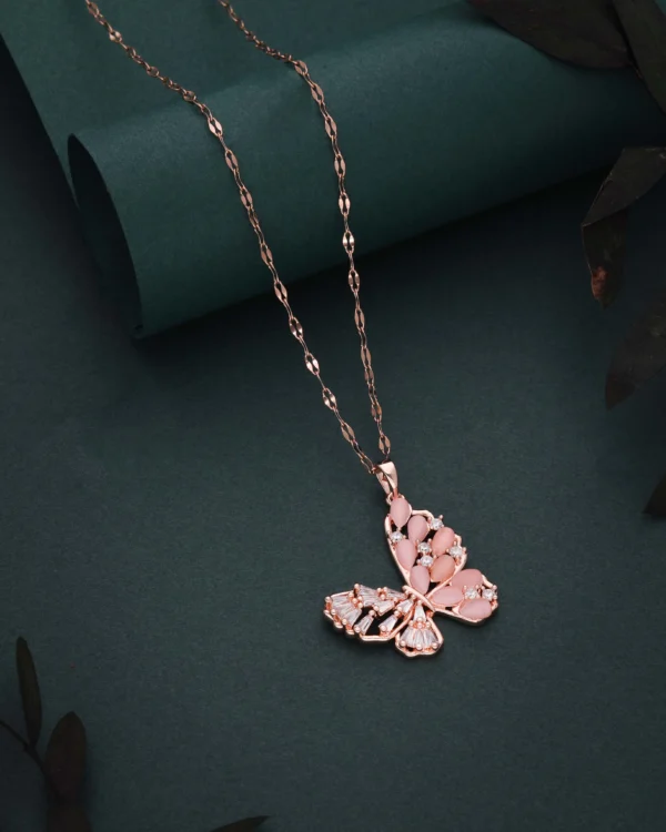Rose Gold Fancy Pendant