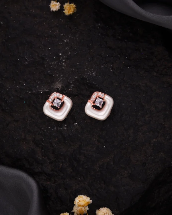Rose Gold Everyday Earrings